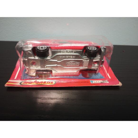 Coca-Cola 1997 Vintage Majorette Red Toy Car 58 Corvette - Picture 4 of 6